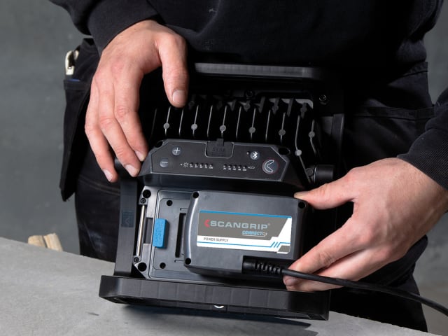 SCANGRIP CONNECT Power Supply - Corded Work Lights - Versatile Lighting Solution