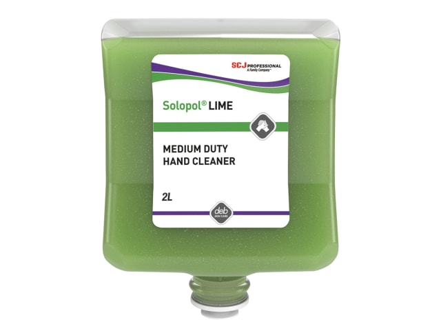 SC Johnson Professional Solopol Lime 2L Medium/Heavy-Duty Hand Wash Cartridge