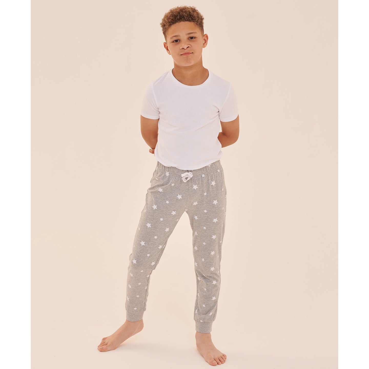 SF Minni Kids Cuffed Lounge Pants Elasticated Waistband Vegan Certified