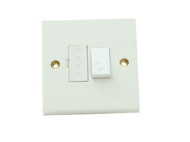 SMJ Fused Switched Connection Unit 13A 240V Internal Use with Fixings