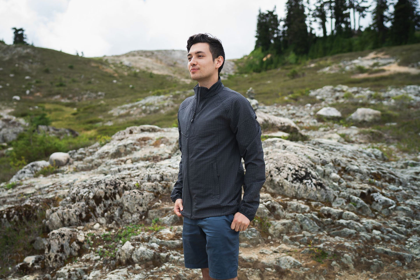 Stormtech Kyoto Jacket Water-Resistant Stretch Fabric Zip Pockets BSCI Certified