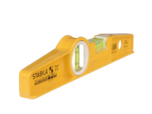 Stabila 81S-10ML Magnetic Torpedo Level 25cm Box of 10 Accurate Measuring Tools