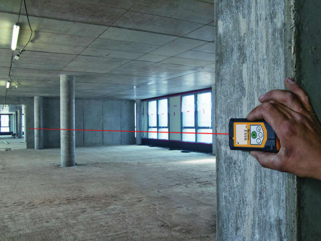 Stabila LD 320 Laser Distancer 60m Compact Measuring Tool with Backlit Screen