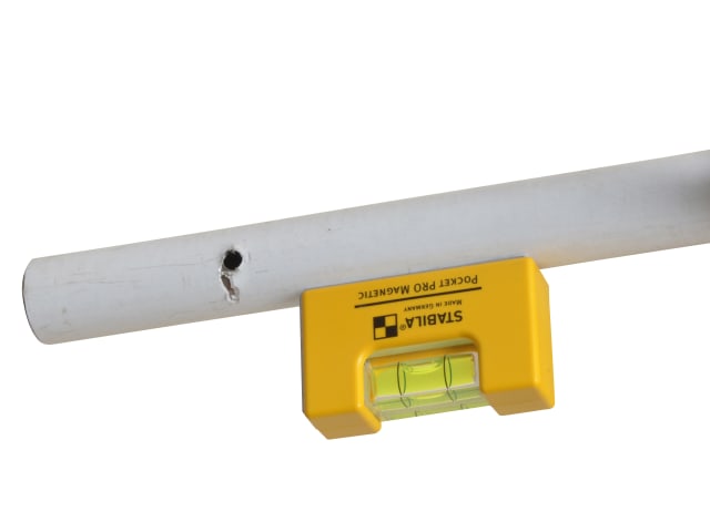 Stabila Pocket Pro Magnetic Level Compact Aluminium Strong Magnets V-Groove