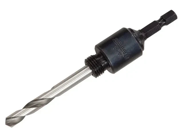 Starrett A4 Arbor for 14-30mm Holesaws with 6.5mm Pilot Drill Replacement