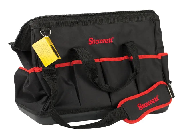 Starrett Medium Tool Bag Waterproof Durable with Pockets and Shoulder Strap