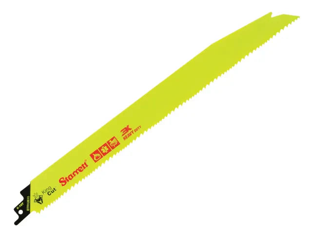 Starrett BTR12610-5 Bi-Metal King Cut Demolition Blade 300mm 6-10 TPI Pack of 5