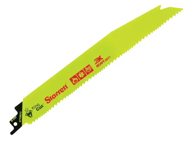 Starrett BTR9610-5 Bi-Metal King Cut Demolition Blade 228mm 6-10 TPI Pack of 5