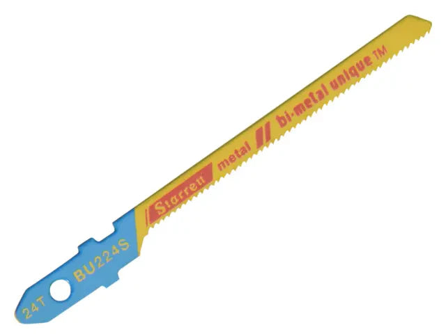 Starrett BU224S-5 Metal Cutting Jigsaw Blades Pack of 5 50mm 24 TPI