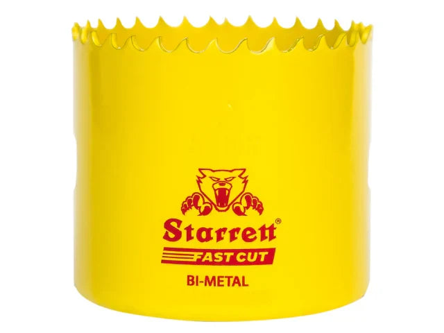 Starrett Fastcut 27mm Bi-Metal Holesaw for Stainless & Mild Steel Cutting