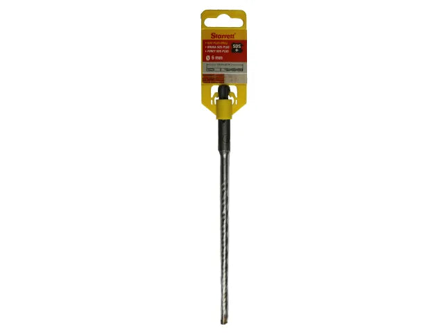 Starrett SDS Plus 2 Point Drill Bit 6mm x 210mm High Performance Carbide Tips