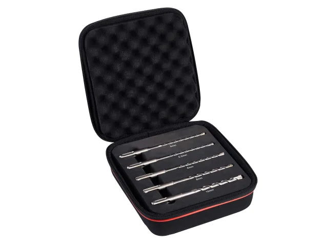 Starrett SDS Plus 4 Point Drill Bit Set 5 Piece with Carbide Tips 160mm