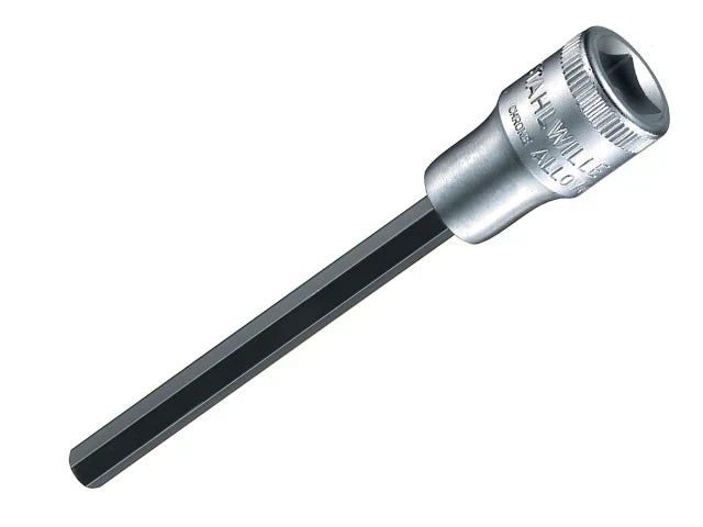 Stahlwille 2049 INHEX Extra Long 5mm Socket 3/8in Drive Chrome Plated