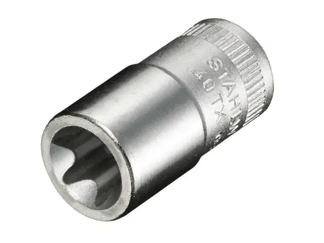 Stahlwille E8 Outside TORX Socket 1/4in Drive 7.5mm High Performance Steel