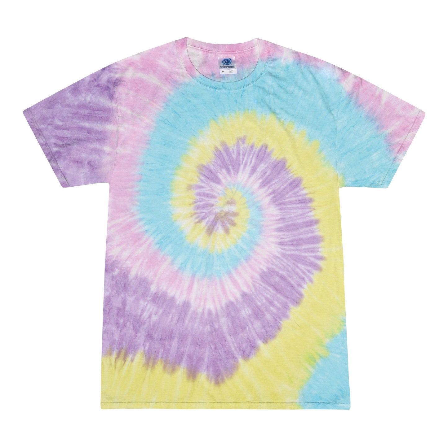 Colortone Tie-Dye Shirt Jelly Bean Heavyweight Cotton Unique Design S-2XL