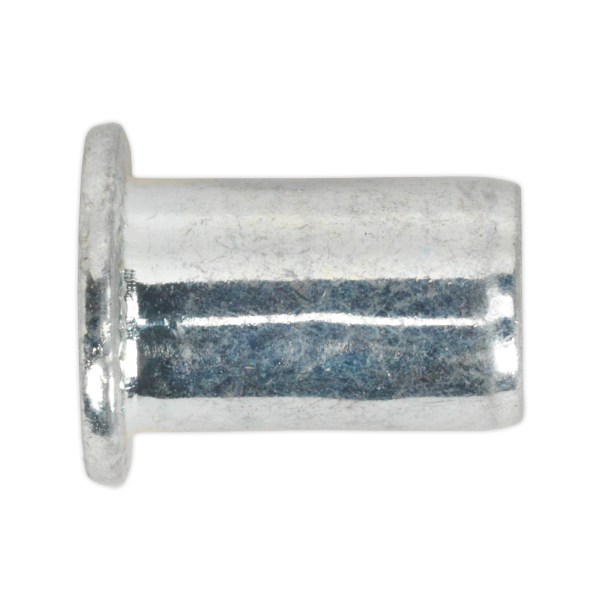 Sealey M8 Threaded Inserts Rivet Nuts Zinc Plated Regular Pack of 50