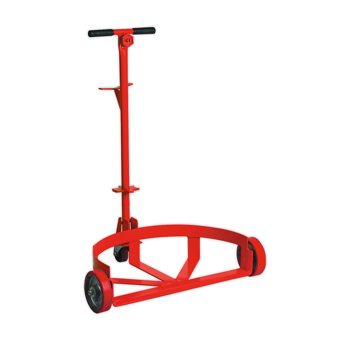 Sealey Drum & Barrel Trolley with Heavy-Duty Wheels and Tilting Attachment