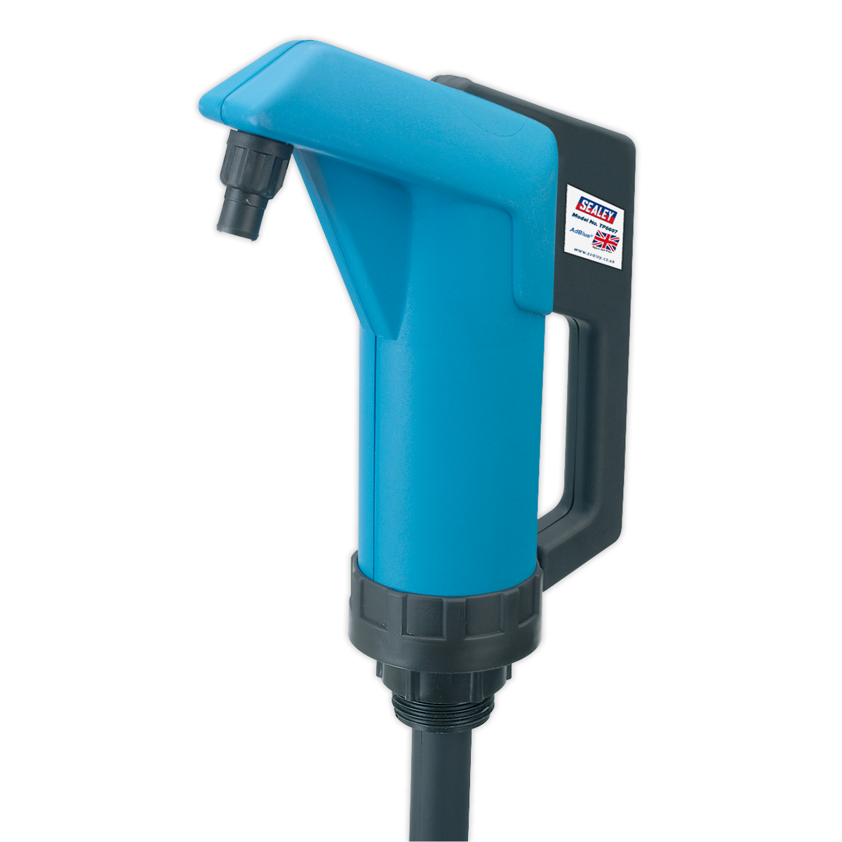 Sealey Heavy-Duty Lever Action Pump for AdBlue with Anti-Drip Nozzle 205L