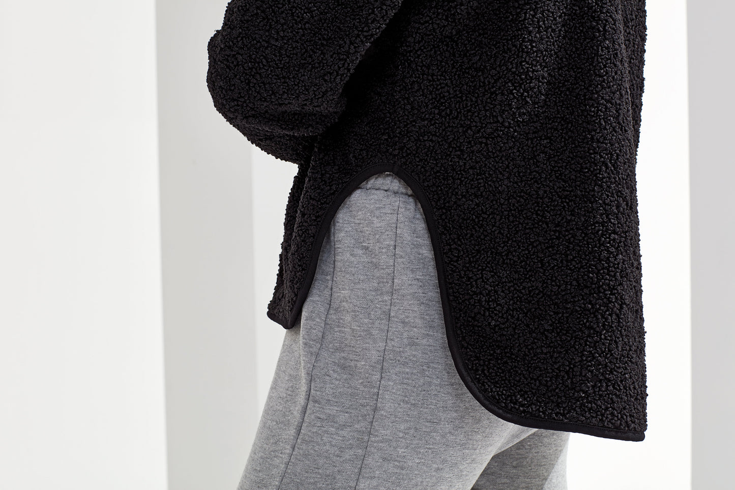 Women's TriDri Sherpa ¼ Zip Hoodie Oversized Fleece Pullover with Hood