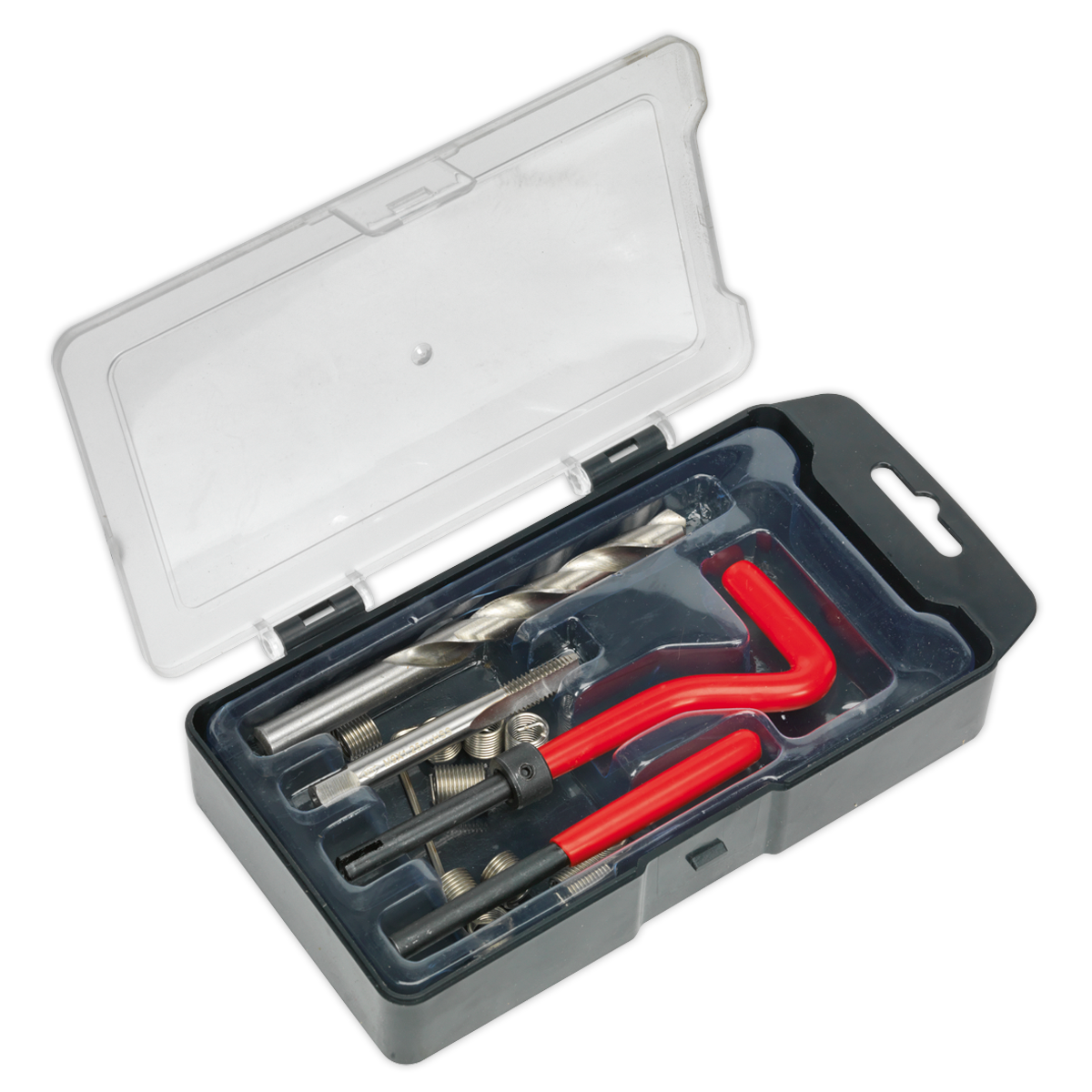 Sealey M9 x 1.25mm Thread Repair Kit for Soft Metals with Tools and Inserts