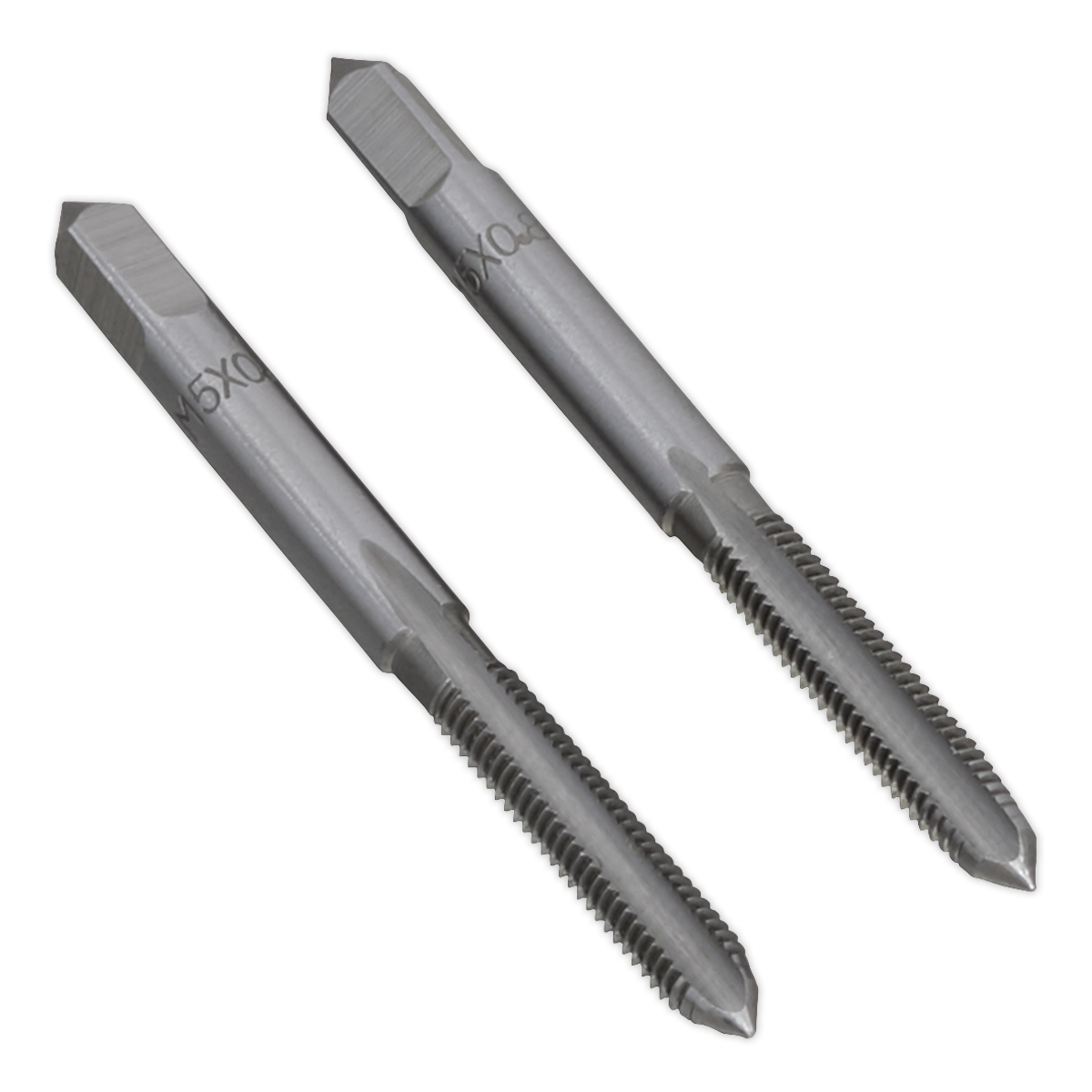 Sealey M5 x 0.8mm Tap Set 2pc Taper & Plug High Quality Steel with Case
