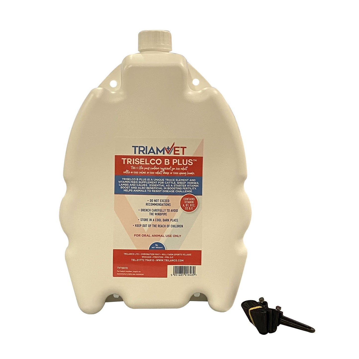 TriamVet Triselco B Plus Vitamin Feed Supplement for Cattle Sheep Horses