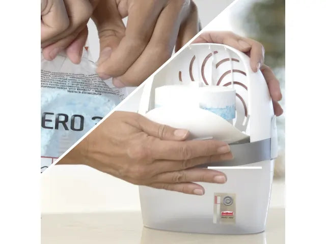 UniBond AERO 360º Moisture Absorber Neutral Refills Pack of 2 for Odour Control