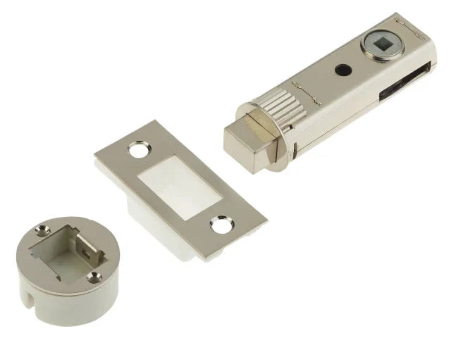 UNION FastLatch Easy Fit Bolt Satin Nickel 73mm 3in Push Fit Privacy Latch