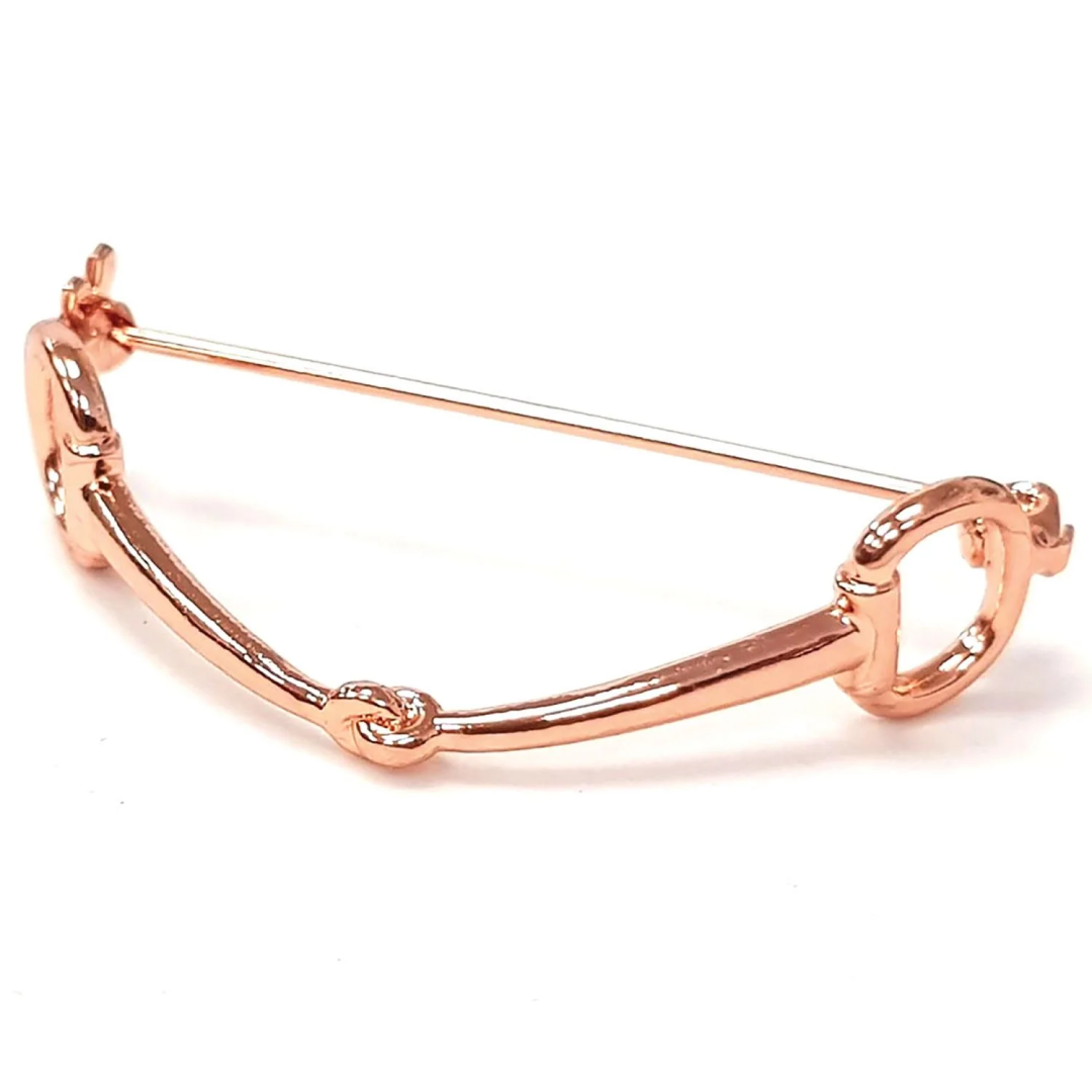 Equetech Snaffle Stock Pin Curved Bit Safety Clasp Design