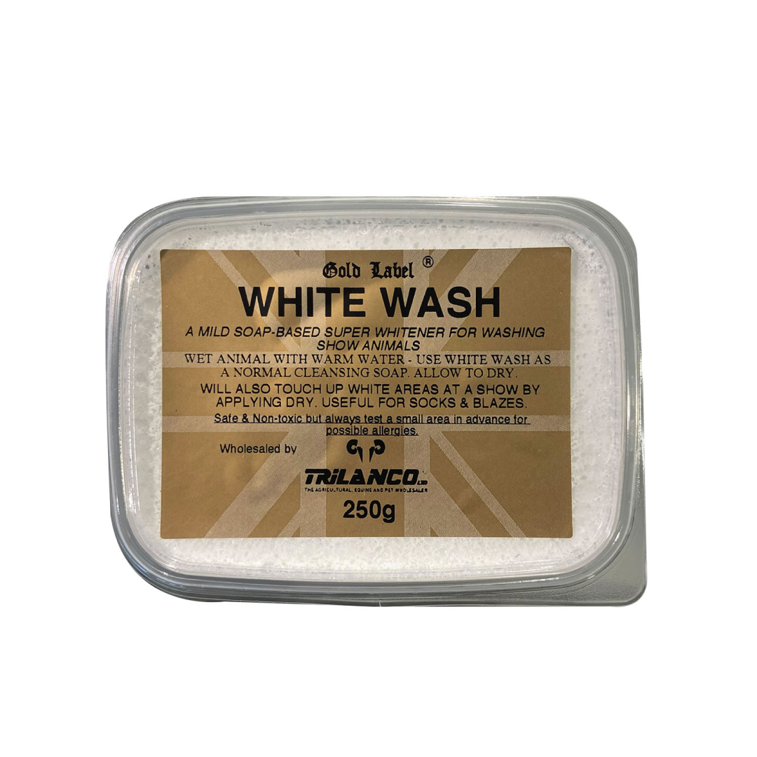 Gold Label Horse White Wash Care Soap Block For Cattle and Dogs