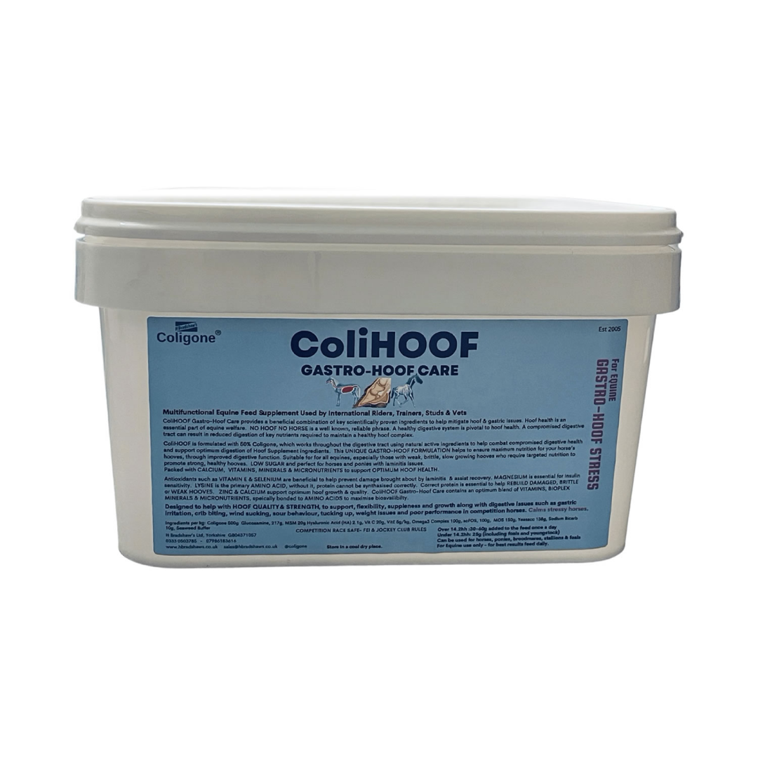 H Bradshaws Coligone Colihoof Hoof Health Supplement for Equines