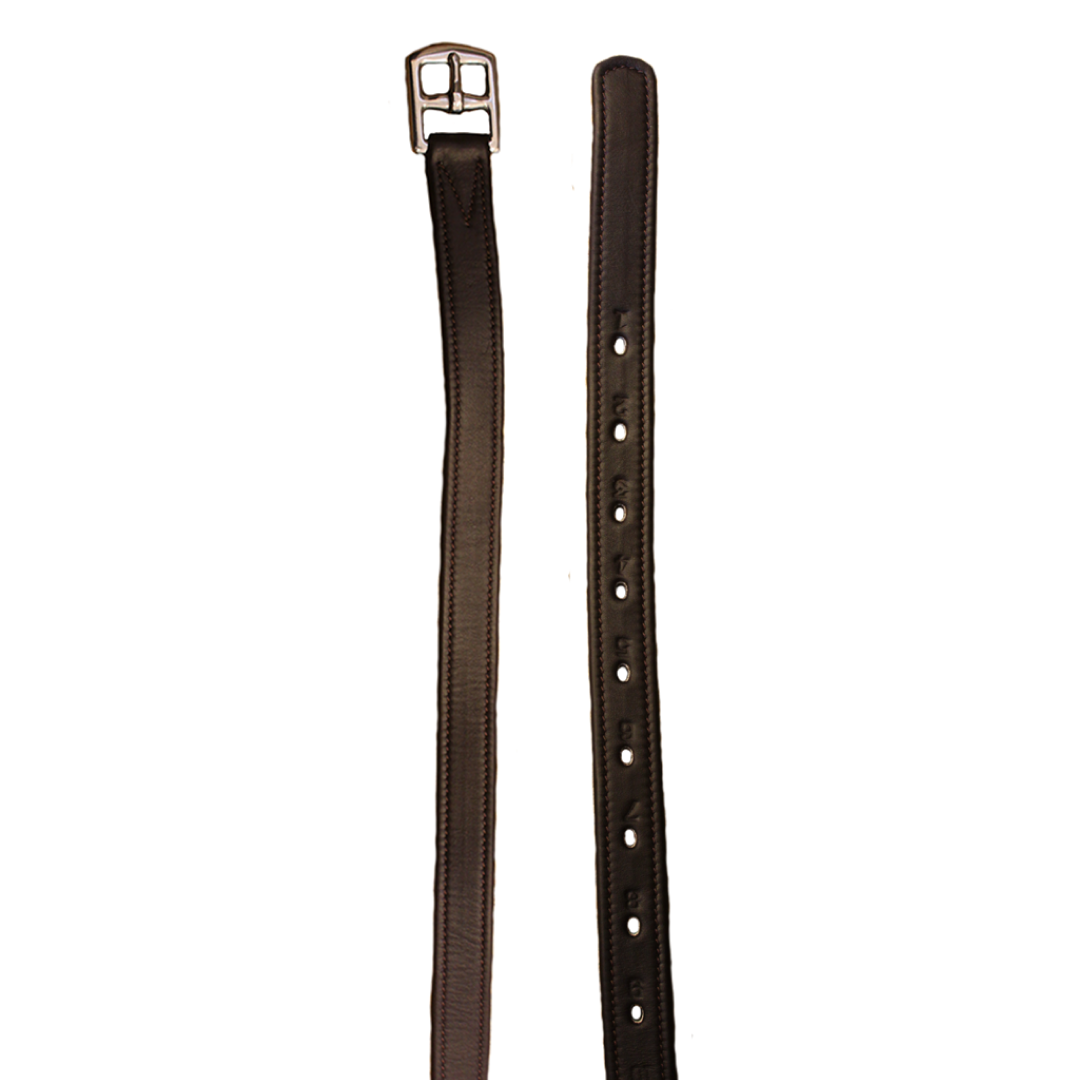Mackey Legends Stirrup Leathers #colour_brown