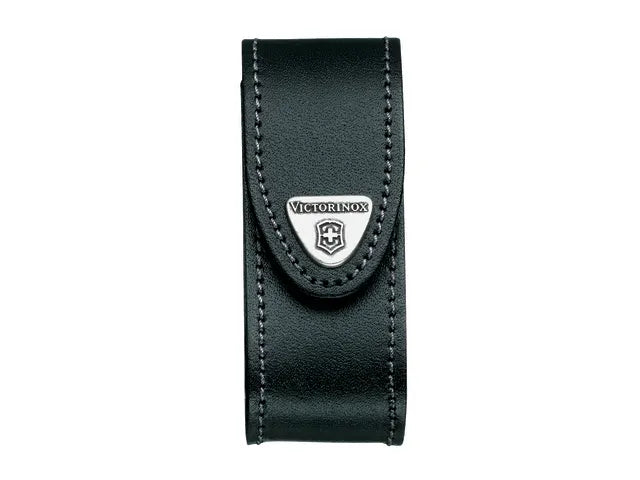 Victorinox Black Leather Belt Pouch for 2-4 Layer Swiss Army Knives