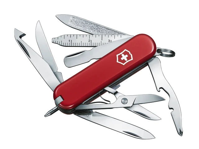 Victorinox MiniChamp Swiss Army Knife Red 06385NP Multi-Tool 58mm