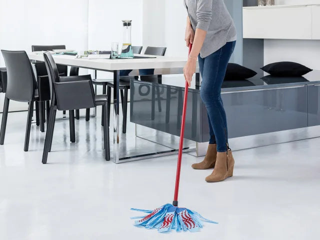 Vileda SuperMocio 3Action XL Mop with Telescopic Handle & Microfibre Head