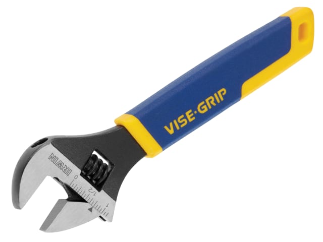IRWIN Vise-Grip Adjustable Wrench 200mm 8in Chrome Vanadium Steel Handle