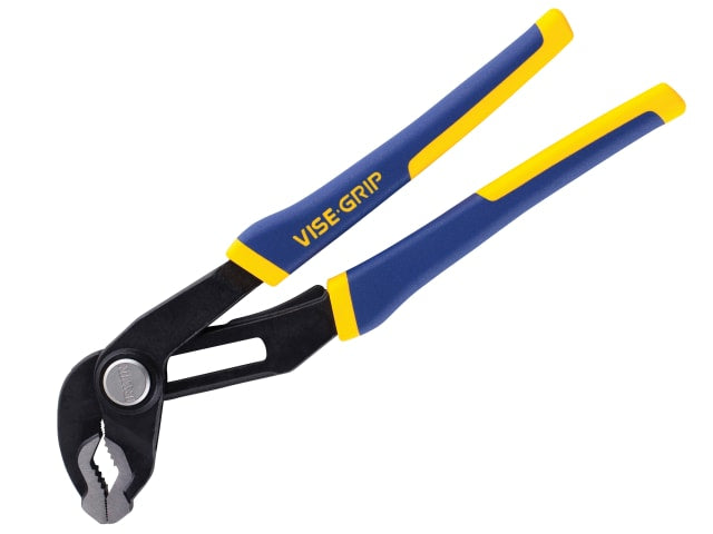 IRWIN Vise-Grip Groovelock Pliers 250mm ProTouch Handle Water Pump 16 Positions