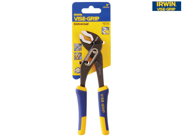 IRWIN Vise-Grip Universal Water Pump Pliers 150mm ProTouch Handle 29mm Jaw