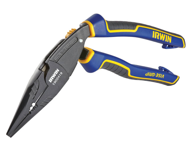 IRWIN Vise-Grip ErgoMulti Long Nose Pliers 200mm Ergonomic Rust-Resistant