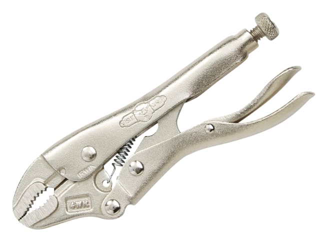 IRWIN Vise-Grip 4WRC Curved Jaw Locking Pliers with Wire Cutter 100mm