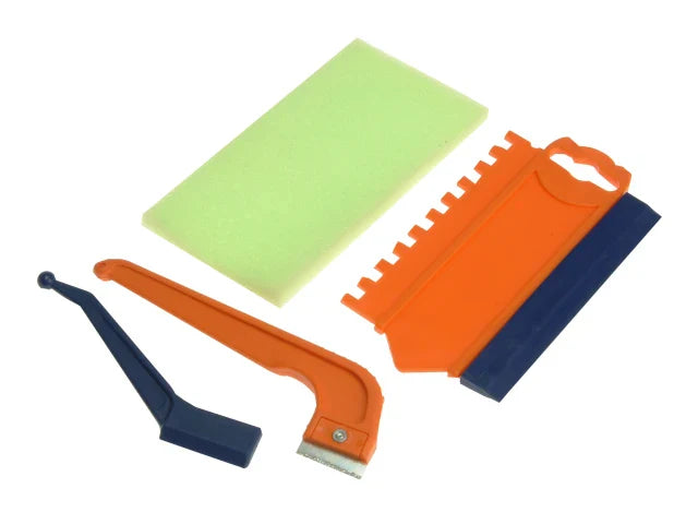 Vitrex Tile Re-Grouting Kit with Grout Rake, Spreader, Finisher & Sponge