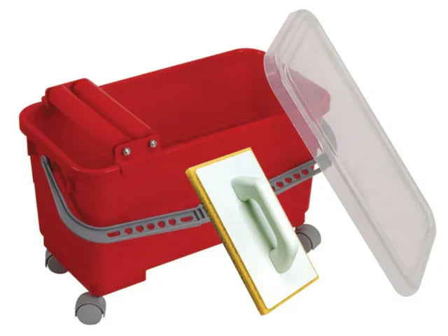 Vitrex Professional Tile Wash Kit 22L Container Heavy-Duty Foam Sponge