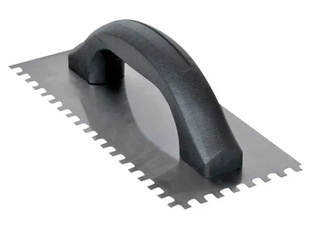 Vitrex Economy Tile Trowel 6mm Square Notches for Wall and Floor Adhesive