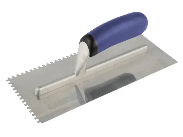 Vitrex Professional Stainless Steel Adhesive Trowel 4mm Square Notches 115x280mm