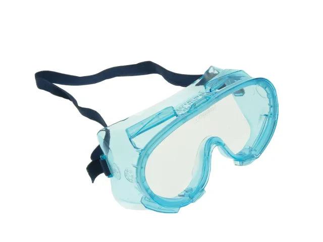 Vitrex Safety Goggles Clear Impact Resistant Adjustable Strap EN166 CE Approved