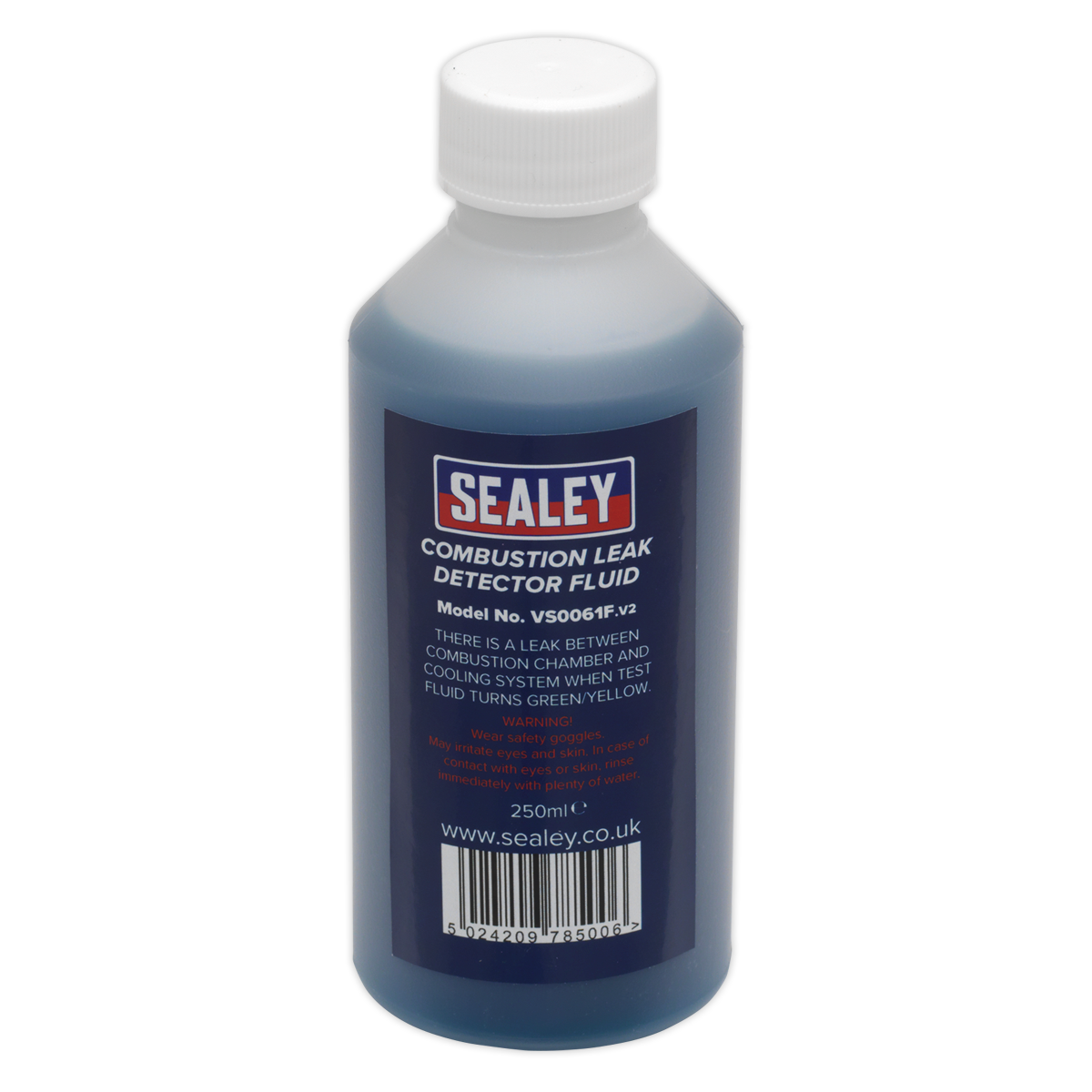 Sealey Combustion Leak Detector Fluid 250ml Refill for VS0061 VS0062