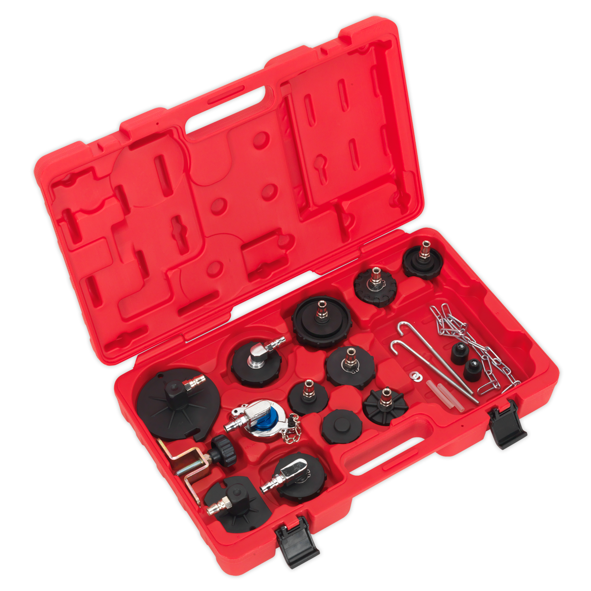 Sealey Brake and Clutch Bleeder Cap Set for VS0204 VS0207 VS820 VS821