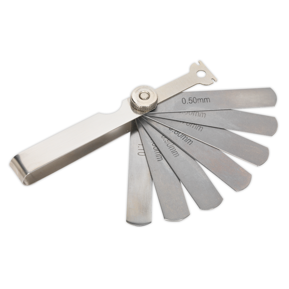 Sealey VS518 Spark Plug Feeler Gauge Metric with Electrode Adjuster 75mm