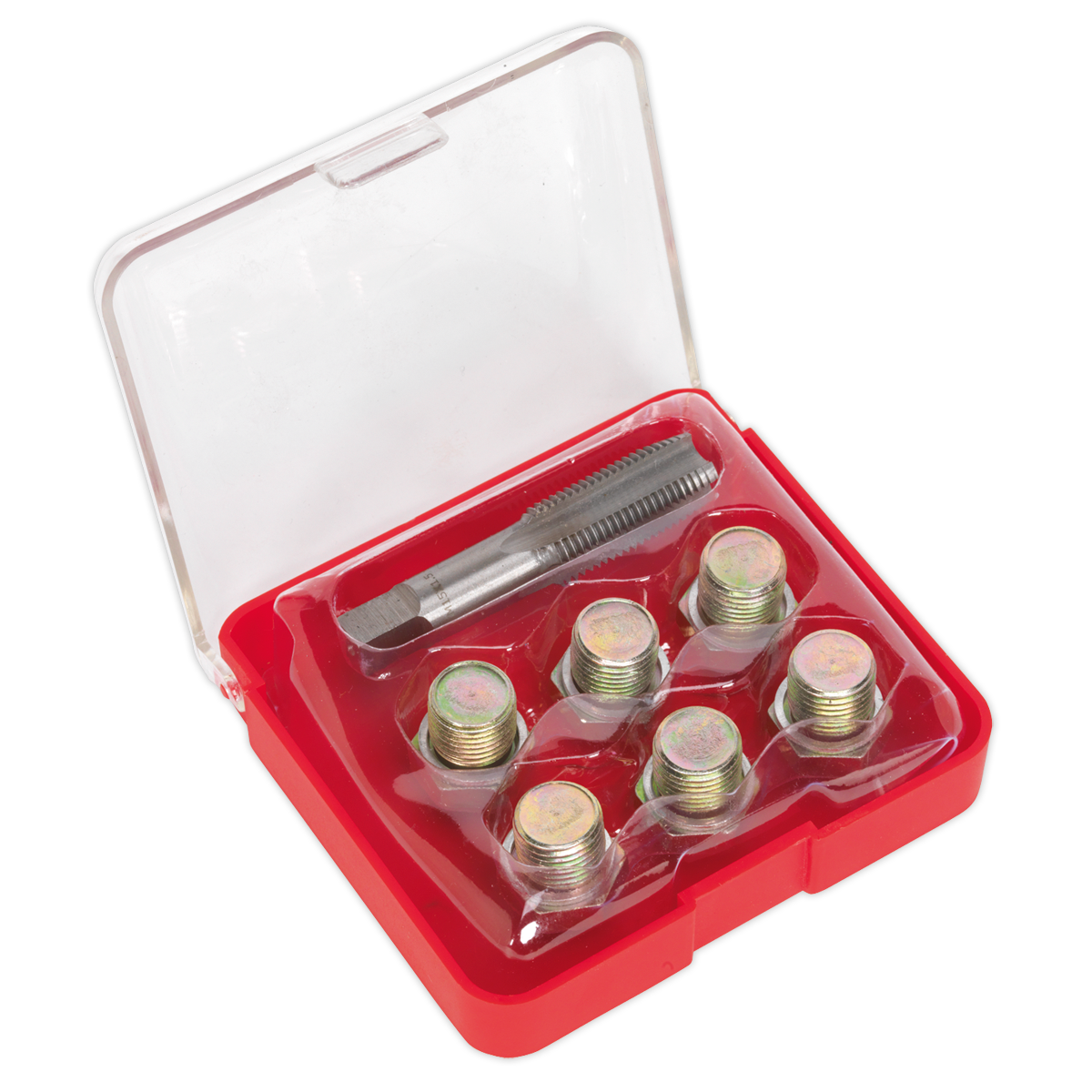 Sealey M15 Oil Drain Plug Thread Repair Set for Sump Gearbox Differential