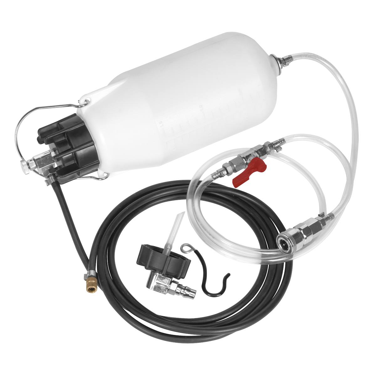Sealey 1.5L Pneumatic Brake & Clutch Bleeder for ABS Systems Professional Use